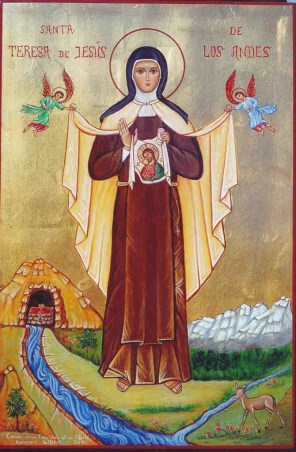 로스 안데스의 성녀 예수의 데레사_by the Carmelites Sister of the Carmel of Harissa_Lebanon_from Teresa de los Andes website.jpg